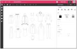 Online fashion design app