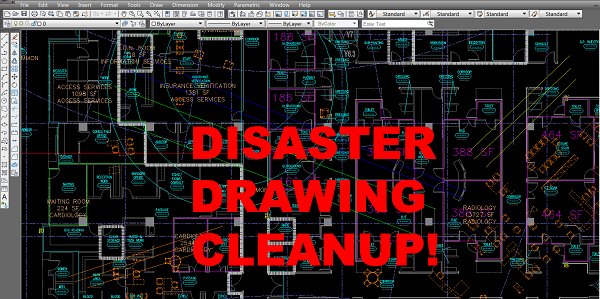 AutoCAD Drawing Cleanup