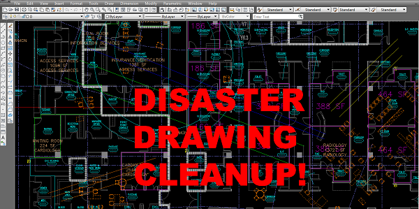 AutoCAD Drawing Cleanup